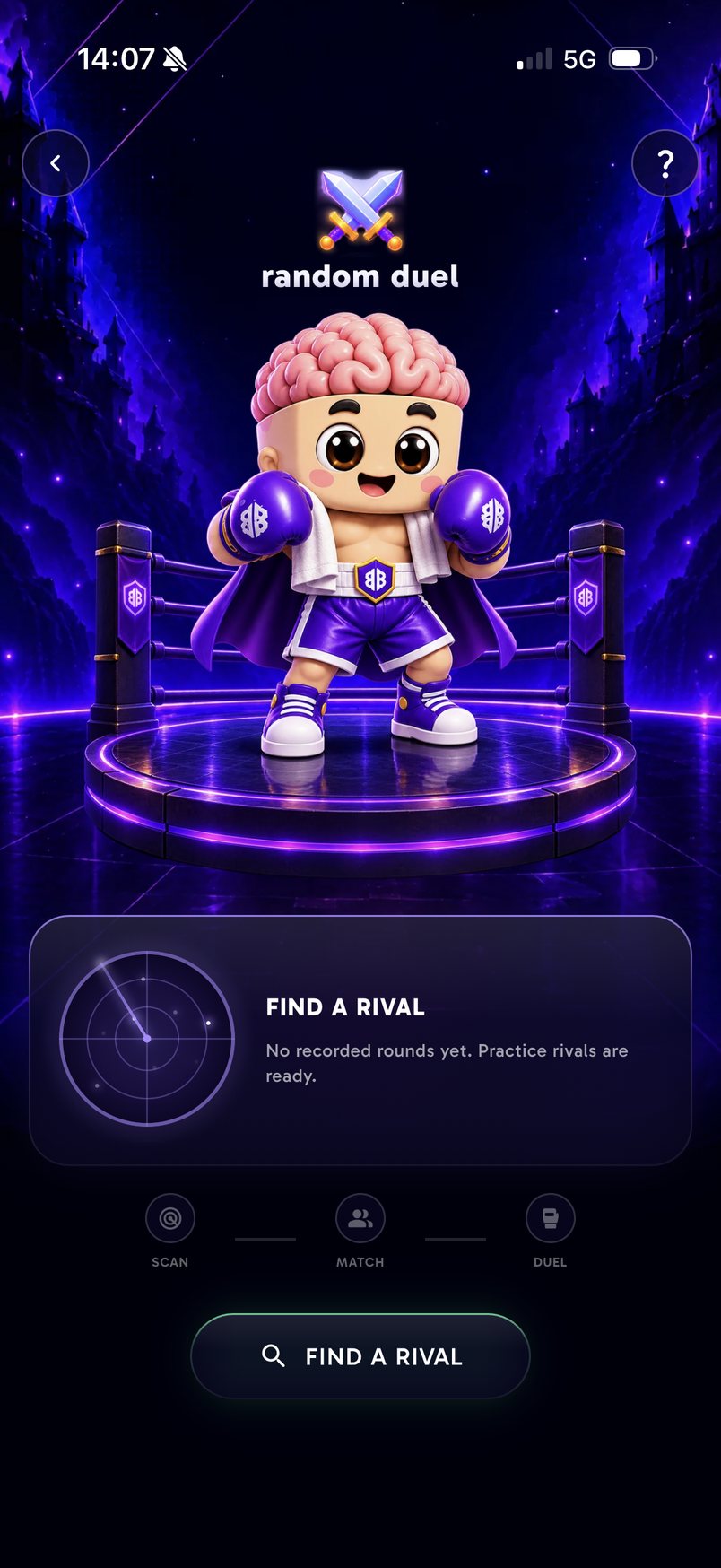 Finding a rival