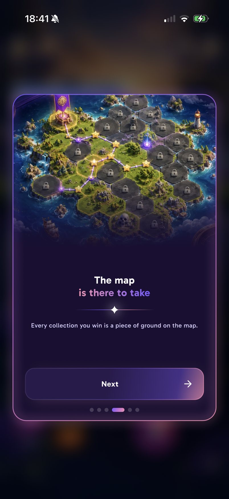 The map is there to take