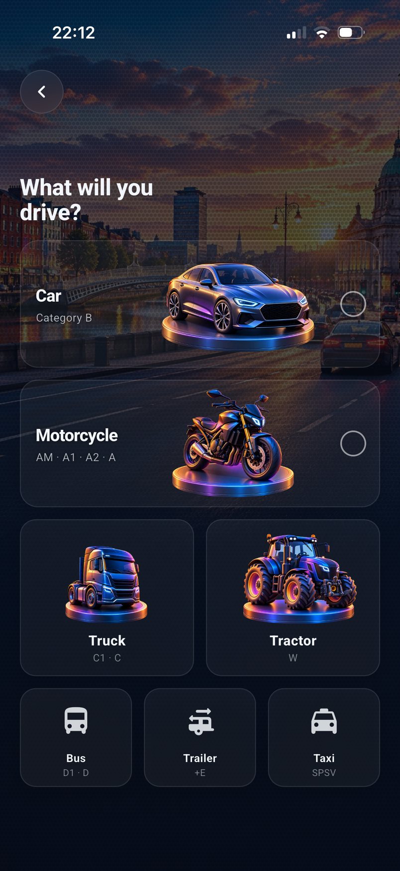 What will you drive?