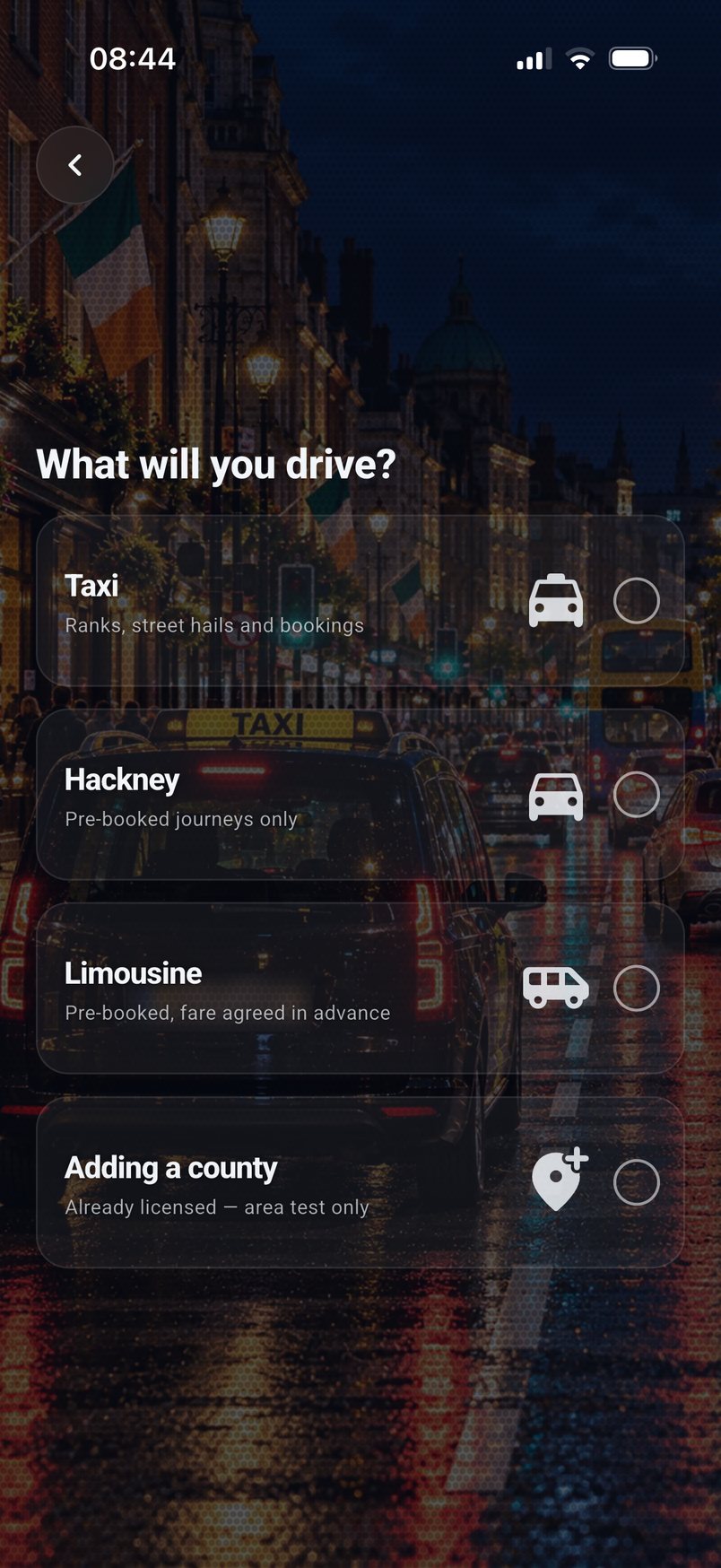 Taxi Pass: what will you drive?